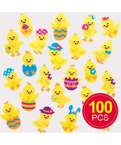 AT438 Easter Chick Felt Stickers - Pack of 100 Small Stickers for Childrens Art and Craft Projects $15.41 Kids' Stickers