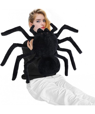 Giant Tarantula Pillow Plushies Pet Simulator X Black Spider Plush Toy Lifelike Stuffed Animal Plush Doll Fun Stuffed Sleepin...