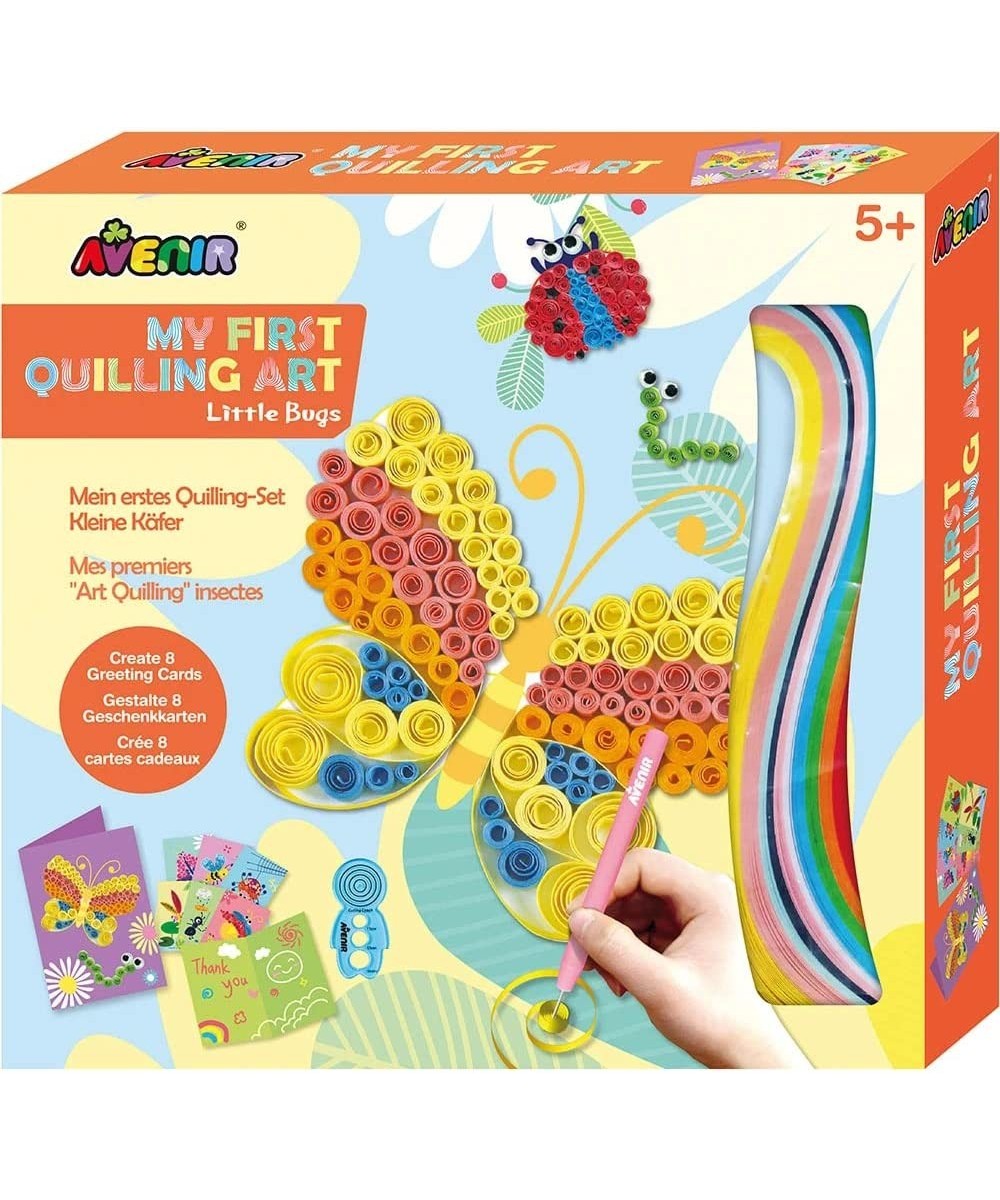 CH201743 My First Quilling Art Little Bugs Craft Set Butterfly $38.48 Kids' Drawing & Writing Boards