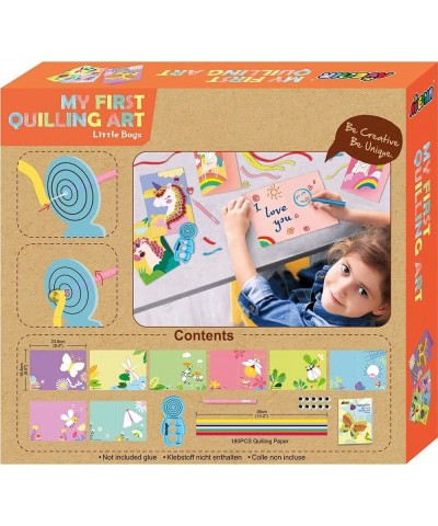 CH201743 My First Quilling Art Little Bugs Craft Set Butterfly $38.48 Kids' Drawing & Writing Boards