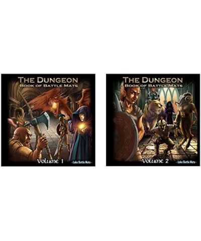 Dungeon Books of Battle Mats $72.80 Game Accessories