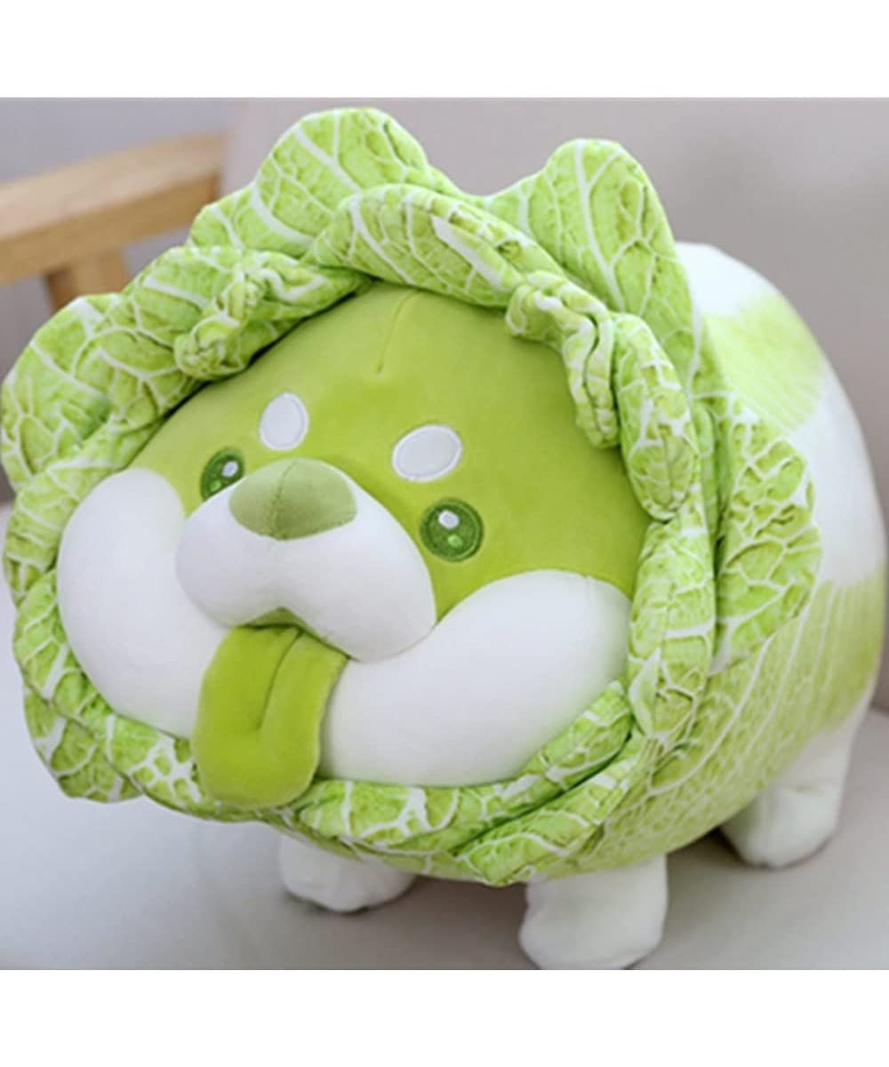 Plush Vegetable Dog Toy Cabbage Shiba Inu Corgi Dog Plush Soft Pillow Cute Vegetables Dog Hugging Pillow Plush Toy Gifts for ...