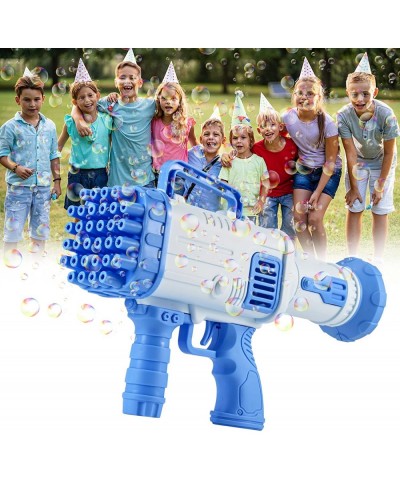 Outdoor Toys Bubble Machine Gun 2022 Upgrade Rocket Bubble Bazooka Gun with 32 Holes for Kids Birthday Party Or Wedding Chirl...