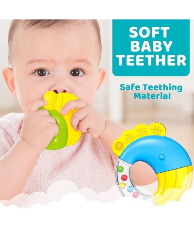 Baby Toys 0-6 Months - 12pcs Infant Rattles Toys Set - Incl Shake Rattle Sensory Teether - Early Development Teething Toys - ...