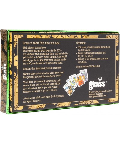 Grass Card Game Novelty Card Game for Adults Fast Paced Card Game for 2-6 Players Hilariously Fun Game to Play with Friends W...