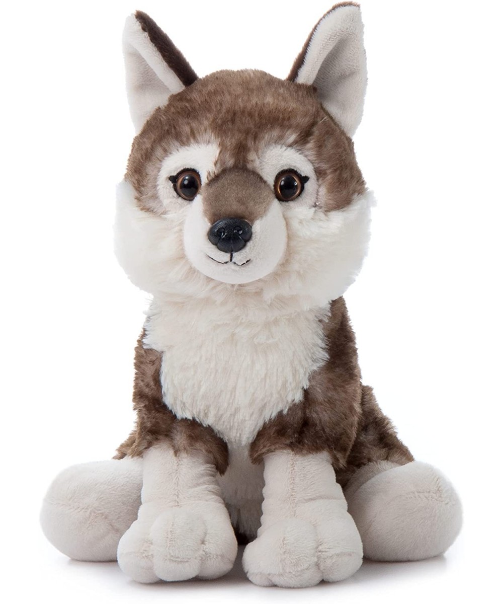 Timber Wolf Stuffed Animal Gifts for Kids Wild Onez Zoo Animals Timber Wolf Plush Toy Sitting 12 inches $40.22 Stuffed Animal...