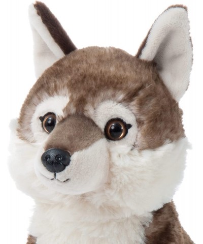 Timber Wolf Stuffed Animal Gifts for Kids Wild Onez Zoo Animals Timber Wolf Plush Toy Sitting 12 inches $40.22 Stuffed Animal...