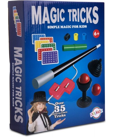 Magic Trick for Kids Set 1 - Magic Set with Over 35 Tricks Made Simple Magician Pretend Play Set with Wand & More Magic Trick...