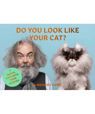 Laurence King Do You Look Like Your Cat? A Matching Memory Game $23.71 Board Games