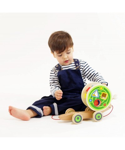 (Pull Toy) - Award Winning Walk-A-Long Snail Toddler Wooden Pull Toy $41.95 Early Development & Activity Toys