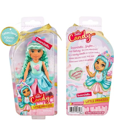 MGA's Dream Bella Little Candy Princess - DreamBella Cotton Candy Scented 5.5" Doll with Scratch 'N Sniff Tag Long Teal Hair ...