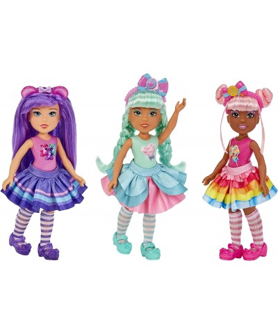 MGA's Dream Bella Little Candy Princess - DreamBella Cotton Candy Scented 5.5" Doll with Scratch 'N Sniff Tag Long Teal Hair ...