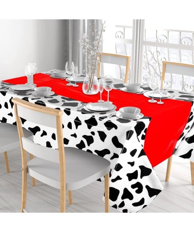 54 x 108 Inch Cowboy Tablecloth Cow Table Runner Table Cover Rectangular Table Cloth Birthday Party Decorations and Supplies ...