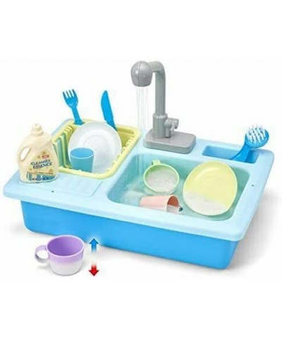 Pretend Play Sink Set Pretend Kitchen Sink and Dishwashing Playset Plastic Diner and Playhouse ST A $59.31 Toy Kitchen Products