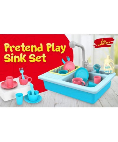 Pretend Play Sink Set Pretend Kitchen Sink and Dishwashing Playset Plastic Diner and Playhouse ST A $59.31 Toy Kitchen Products