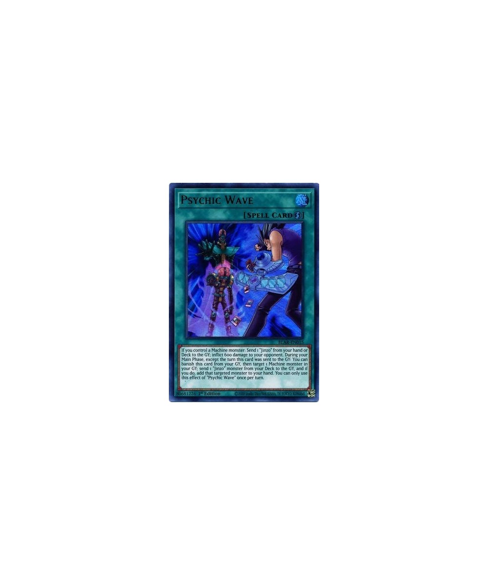 Psychic Wave - BLAR-EN015 - Ultra Rare - 1st Edition $10.84 Card Games