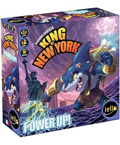 IELLO: King of New York Power Up Strategy Board Game Use with Both King of New York or King of Tokyo 40 Minute Play Time for ...