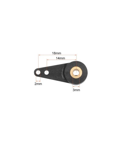 RC Boat Rudder with Single Servo Arm Rudder Pad Thickness 4.4mm 1 Set $22.51 Hobby Remote & App Controlled Vehicle Parts