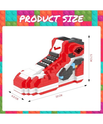 Mini Building Blocks Shoe AJ Mini Building Blocks Shoe Chicago Co-Branded Series DIY Exclusive Building Set for Sneaker Fans....