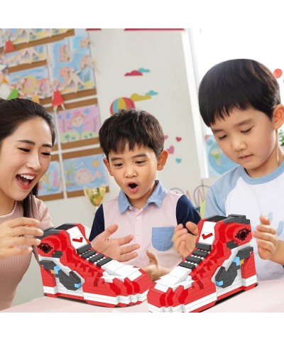 Mini Building Blocks Shoe AJ Mini Building Blocks Shoe Chicago Co-Branded Series DIY Exclusive Building Set for Sneaker Fans....