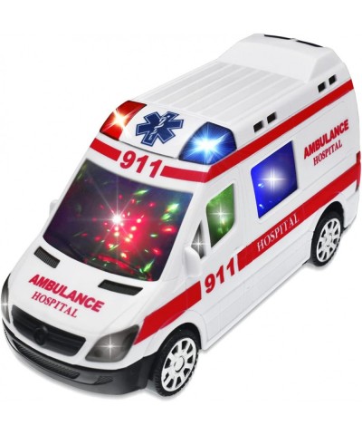 Light Up Ambulance Toy for 2 3 4 5 Year Old Boy Gifts Car Toy with Beautiful Flashing LED Lights and Sirens Fun Gift for Ages...