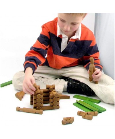 Tumble Tree Timbers Wood Building Set – 450 Pieces. Build Log Cabins. Educational STEM Toy $113.29 Toy Building Sets