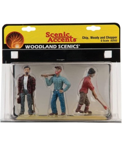 G Scale Scenic Accents Chip Woody and Chopper $60.97 Toy Vehicle Playsets