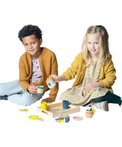 Flora & Fauna Toddler & Kids Pretend Play 23-Piece Wooden Tea Set $79.68 Toy Kitchen Products