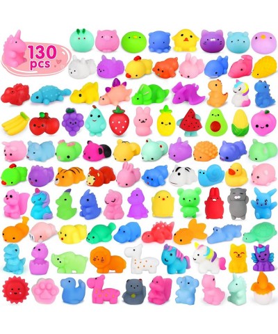 130PCS Mochi Squishy Toy Kawaii Animals Squishies Party Favors for Kids Stress Relief Toy Valentines Day Gifts for Kids Easte...