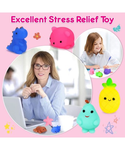 130PCS Mochi Squishy Toy Kawaii Animals Squishies Party Favors for Kids Stress Relief Toy Valentines Day Gifts for Kids Easte...