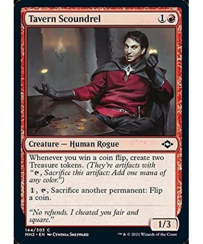 Magic: the Gathering - Tavern Scoundrel (144) - Modern Horizons 2 $12.10 Trading Cards & Accessories