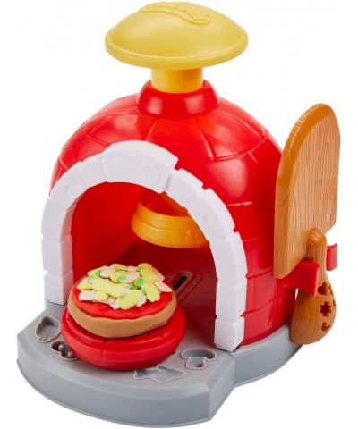 Kitchen Creations Pizza Oven Playset Play Food Toy for Kids 3 Years and Up 6 Cans of Modeling Compound 8 Accessories Non-Toxi...