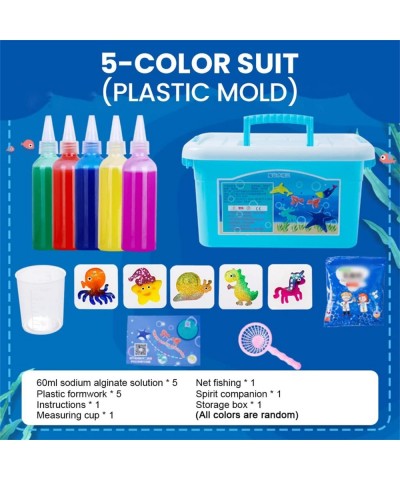 Magic Water Elf Kit 2023 New Creative 3D Magic Gels DIY Water Animal Shape Molds with Glitter Handmade Water Elves Toy DIY Oc...