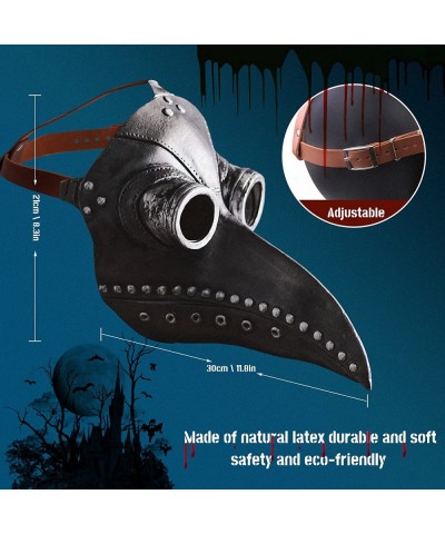 Carnival Plague Doctor Mask Steampunk Mask Horror Scary Retro Long Nose Beak Cosplay Mask Carnival Masquerade Costume Props $...