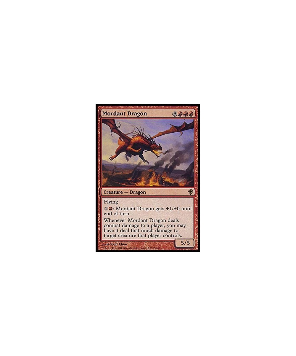 Magic: the Gathering - Mordant Dragon - Worldwake - Foil $10.98 Card Games