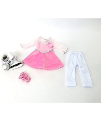 Little Pink Figure Skater with Skates fits 14 inch Doll $25.37 Doll Accessories