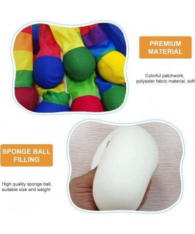 Rainbow Tail Ball Eco-Friendly Fabric Sandbags Meteor Ball Safe and Light Catch Tail Soft Ball Kindergarten School Sensory Tr...