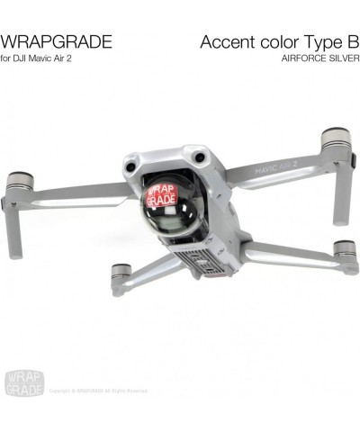 Skin Compatible with DJI Mavic Air 2 | Accent Color B (Airforce Silver) $31.72 Remote & App Controlled Vehicles