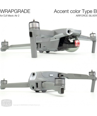 Skin Compatible with DJI Mavic Air 2 | Accent Color B (Airforce Silver) $31.72 Remote & App Controlled Vehicles