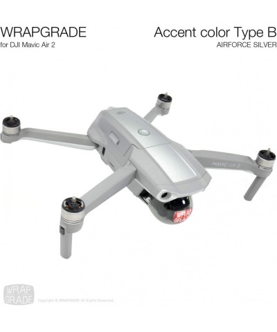 Skin Compatible with DJI Mavic Air 2 | Accent Color B (Airforce Silver) $31.72 Remote & App Controlled Vehicles