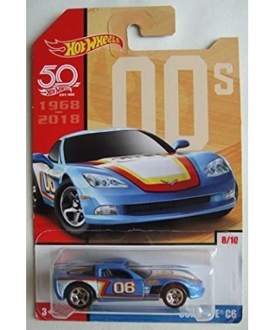 00s Blue Corvette C6 8/10 50TH Anniversary $16.51 Kids' Play Cars & Race Cars