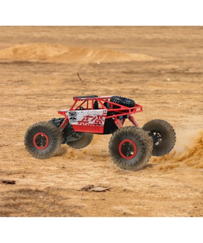 Click N’ Play Remote Control Car 4WD Off Road Rock Crawler Vehicle 2.4 GHz Red $40.33 Remote & App Controlled Vehicles