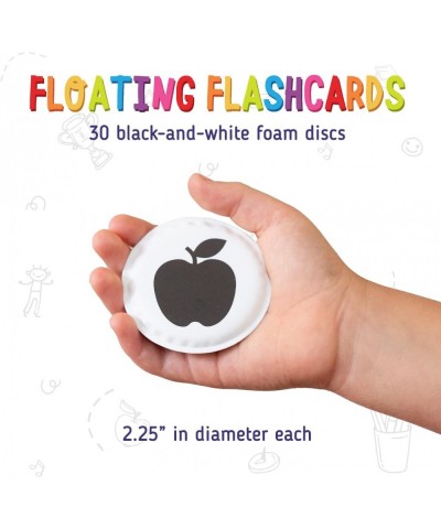 Baby Bath Flashcards: Black and White – Set of 30 Floating Flashcards with High-Contrast Imagery – Sensory and Visual Learnin...