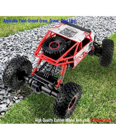 Click N’ Play Remote Control Car 4WD Off Road Rock Crawler Vehicle 2.4 GHz Red $40.33 Remote & App Controlled Vehicles