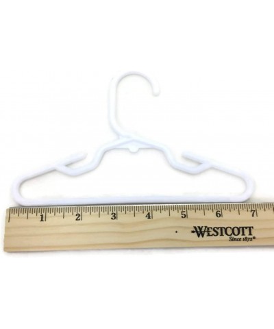 24 White Plastic Hangers(2 Dozen) fits 18 Inch Dolls Clothes 18" Doll Clothing Baby Dolls $23.00 Doll Accessories