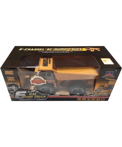 2.4Ghz Radio Control 6 Channel RC Dump Truck Construction Truck w/Lights $63.31 Remote & App Controlled Vehicles