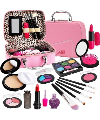 Kids Washable Makeup Girls Toys Girls Makeup Kit for Kids Real Make Up Set for Little Girls Toddlers Children Pretend Play Ma...