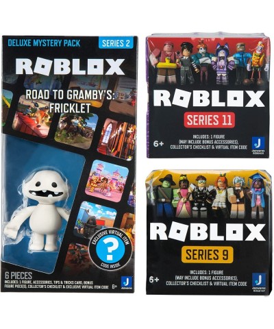 Action Collection - Road to Gramby's: Fricklet Deluxe Blind Figure + Two Mystery Figure Bundle [Includes 3 Virtual Item Codes...