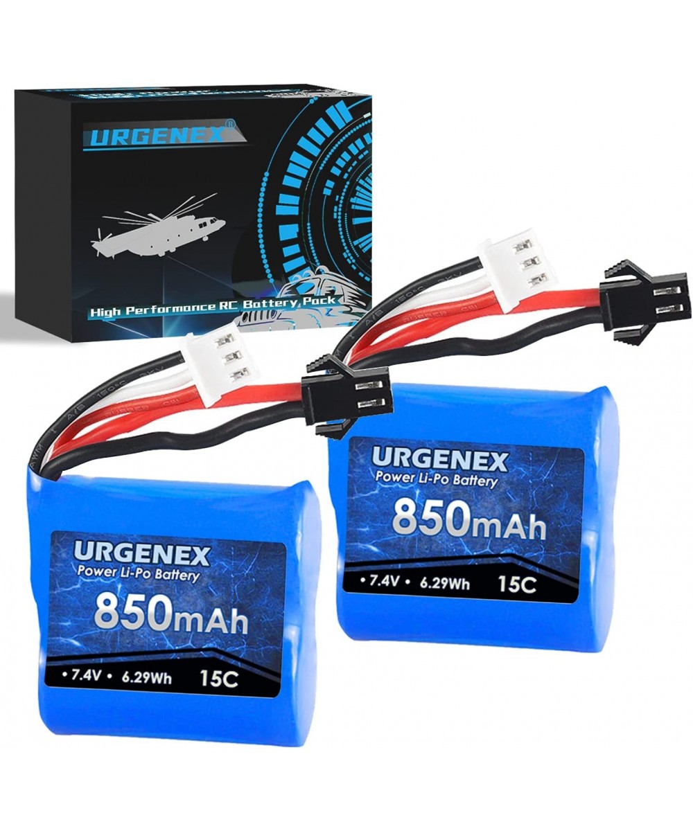 7.4V Lipo Battery 850mAh 2S RC Boat Battery with SM 2P Plug 6.29Wh H100 Batteries for Skytech H100 H102 RC Boats $25.46 Hobby...