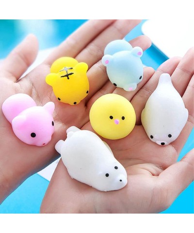 Mochi Squishy Toys 100 Pack Mini Stress Relief Kids Toys for Party Favors Animal Squishies Stress Relief Toys for Boys & Girl...